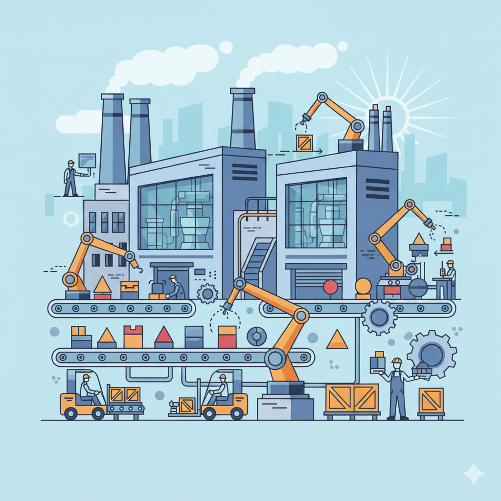 Manufacturing intelligence concept